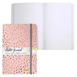 ONLINE® Notizbuch Bullet Journal Spotlights Rose DIN A5 punktraster, mehrfarbig Softcover 144 Seiten