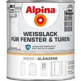 750 ml weiß glänzend