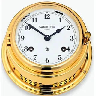 Wempe - CW310010 - Glasenuhr - 150mm - Messing - arabische Ziffern - BREMEN II