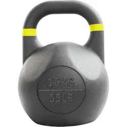 Kettlebell aus Stahl mit Pulverbeschichtung GladiatorFit SCHWARZ 4kg
