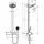 Hansgrohe Pulsify S Showerpipe 260 2jet Schwarz 24241670