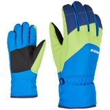 Ziener Kinder Lando Glove junior Ski-Handschuhe/Wintersport, persian blue, 3,5