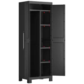 KETER Kunststoffschrank 65 x 45 x 182 cm Schwarz