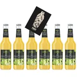 Vaihinger Bio Apfelsaft Schorle 6x 330ml inkl. Pfand MEHRWEG + Mixcompany Grußk