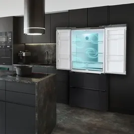 Cecotec Bolero CoolMarket FD 436 French Door (436 l, 1830 mm hoch, Schwarz)