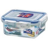 Lock & Lock Lebensmittelaufbewahrungsbehälter Rechteckig Box l Blau, Transparent