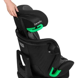 lionelo Harmony i-Size grey graphite leather