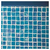 Gre FPROV917 - Poolfolie für ovale Pools, 915 x 470 x 132 cm (Länge x Breite x Höhe), Hängesystem, Farbe Mosaikoptik