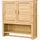 [en.casa] Badezimmerschrank Tyresö Hängeschrank Bambus 66 x 62 x 20 cm