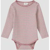 s.Oliver Unisex Body mit Rippstruktur - pink|weiß|creme - 68