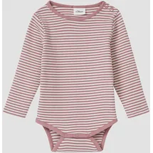 s.Oliver Unisex Body mit Rippstruktur - pink|weiß|creme - 68