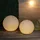 H4L Kugelleuchte Granit 30-40 cm 2er Set grau