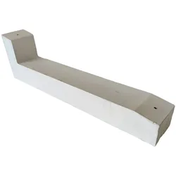 Jet-Line Beton 10 C PV-Sockel Stütze Panel Halter betongrau Flachdachmontage
