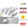Revolt 6er-Set programmierbare Heizkörper-Thermostate mit WLAN-Gateway & App 6 St. Weiß