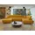 Mirjan24 Eckcouch 7-Sitzer U-Form Gelb