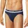 SCHIESSER Slip Schwarz / Dunkelblau 3XL 6er Pack
