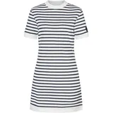 super.natural Kleid Casual Stripe Weiß/Grau XS