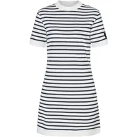 super.natural Kleid Casual Stripe Weiß/Grau XS