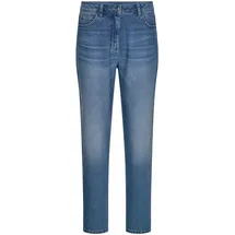 GOLDNER Baumwoll-Stretch Mom Jeans SARA in hellblau, | Gr.: 44