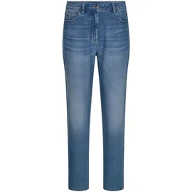 GOLDNER Baumwoll-Stretch Mom Jeans SARA in hellblau, | Gr.: 44