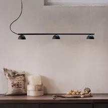 Northern Blush Pendelleuchte LED 3-flammig, schwarz matt