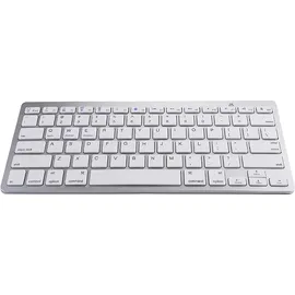 Retoo Tastatur Kabellose Wireless Keyboard mit Tasten, QWERTY Natürliches Tippen, 2,4 GHz, Funkverbindung, Kompatibel mit PC Notebook, Laptop Retoo