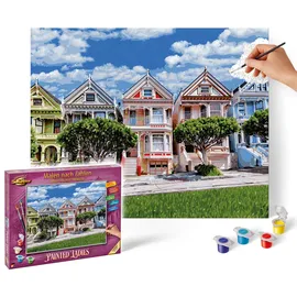 Schipper 609130900 - Malen nach Zahlen, Meisterklasse Premium, Painted Ladies,