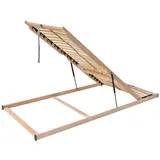 Betten-ABC Madera Lattenrost für Bettkastenfunktion – 7-Zonen, 28 Federleisten, Birkenschichtholz Größe: 120 x 200 cm, Schlafzimmer, Lattenroste