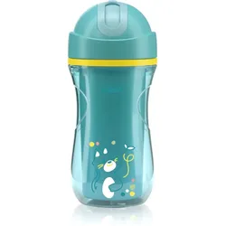 Chicco Sport Cup 14m+ Tasse mit Strohhalm Teal 266 ml