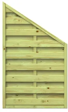 Dichtzaun Lettland Abschluss Kiefer kdi 89x149-89cm 0160
