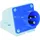 PCE 513-6 CEE-CARA Wandstecker 16A 3polig 230V