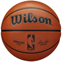 Wilson NBA Authentic Series Outdoor Basketball Braun 7