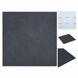 vidaXL Pvc-fliesen Selbstklebend 5,11 m2 Schwarz Marmor-optik vidaXL