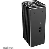 Akasa Turing ABX Small Form Factor (SFF), Schwarz,