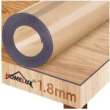 royhom Tischdecke Transparent 120 x 120 cm Transparent