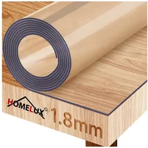 royhom Tischdecke Transparent 120 x 120 cm Transparent