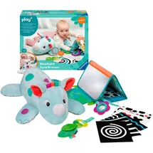 Ravensburger Play+ Nashorn Spielkissen bunt