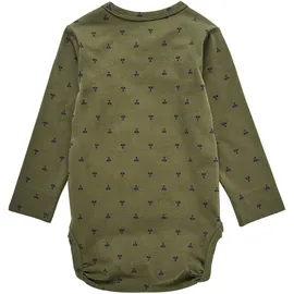 hummel hmlBEESY langarm Baby-Body 6002 | dusty olive 68