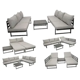 FRG Funktionsloungeset 3-tlg. Grau