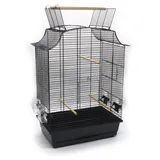 Vogelkäfig Greta Cabrio 65x44x28cm Wellensittich Kanarien Käfig Vogelhaus Voliere NEU