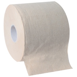 NATURESTAR Toilettenpapier Bio, 2-lagig, Naturbraunes Klopapier aus umweltfreundlichem Recyclingmaterial, 1 Packung = 4 Rollen à 600 Blatt