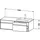 Duravit Ketho Waschtischunterschrank, 2 Auszüge, KT6797B9191,