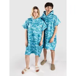 After Ocean Surf Poncho blue Gr. Uni