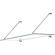 Home Deluxe Glasvordach Renma 150 x 90 cm