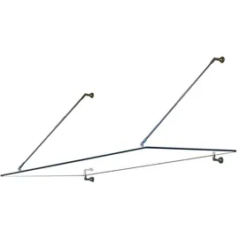 Home Deluxe Glasvordach Renma 150 x 90 cm