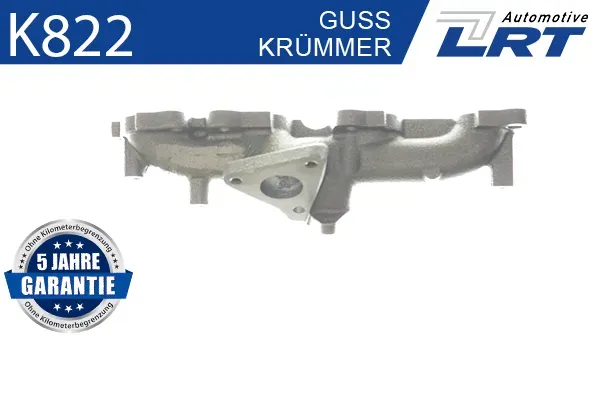 LRT Krümmer, Abgasanlage k822 für Audi