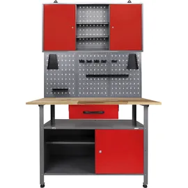 Ondis24 Werkstatt-Set »Klaus & - rot