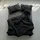 happy friday s.l. Basic Bettbezug Schwarz 200 x 200 cm