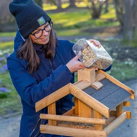 BooGardi Vogelhaus mit Kette - Auswahl: rotes Dach