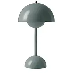 &Tradition - Flowerpot VP9 Portable Tischleuchte Stone Blue